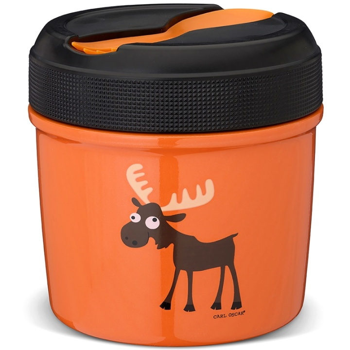 Carl Oscar TEMP LunchJar Ruokamuussi 0.5L Oranssi ryhmässä URHEILU, VAPAA-AIKA JA HARRASTUS / Ulkoilu / Termos- ja vesipullot @ TP E-commerce Nordic AB (A13387)