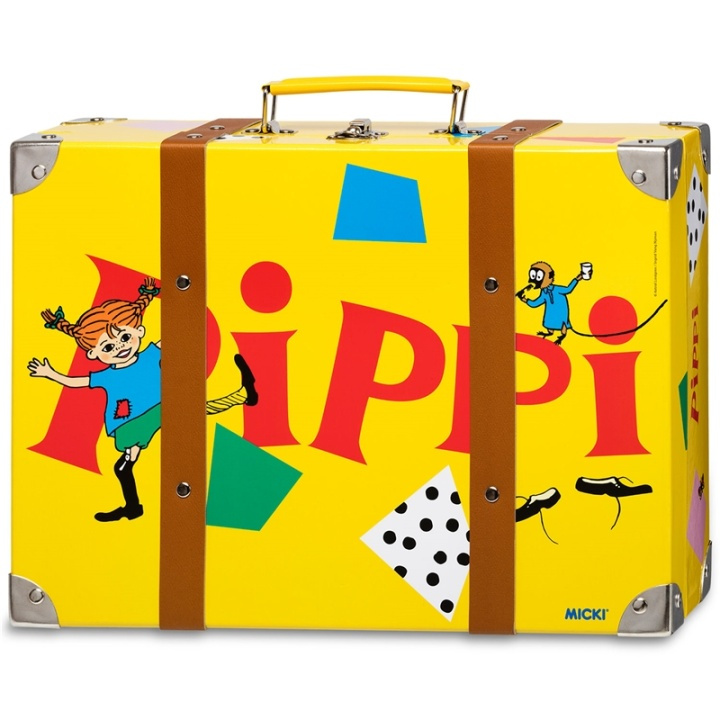 Pippi Koffert Gul 32cm ryhmässä LELUT, TUOTTEET LAPSILLE JA VAUVOILLE / Lastenhuone / Säilytys @ TP E-commerce Nordic AB (A13517)
