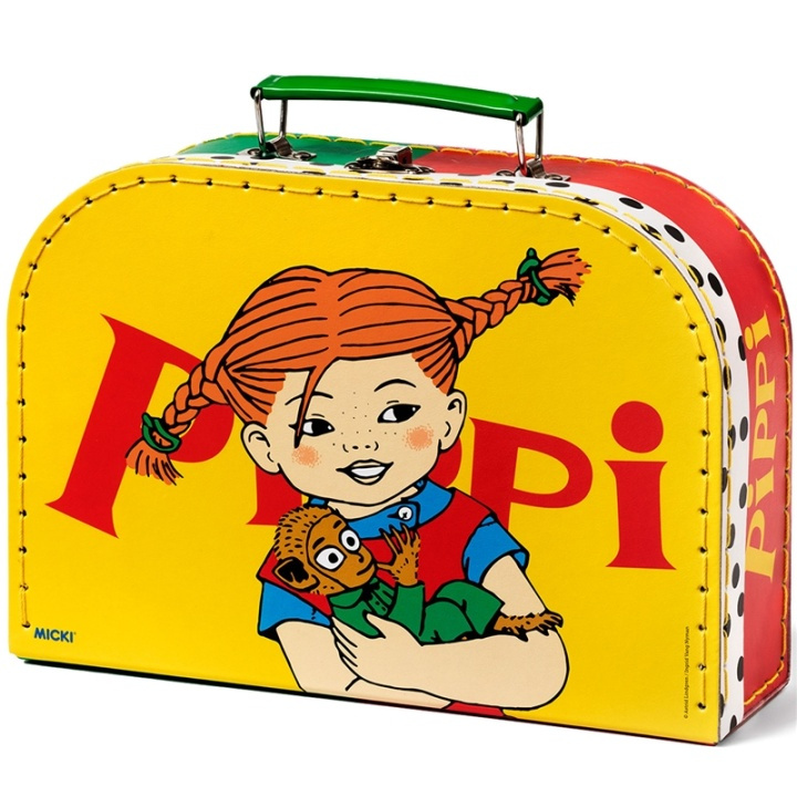 Pippi Resväska 25cm Gul ryhmässä LELUT, TUOTTEET LAPSILLE JA VAUVOILLE / Matkustus / Laukut / Matkalaukut @ TP E-commerce Nordic AB (A13519)