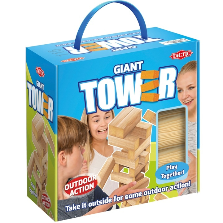 Tactic XL Tower in cardboard box ryhmässä LELUT, TUOTTEET LAPSILLE JA VAUVOILLE / Peli / Lautapelit @ TP E-commerce Nordic AB (A13616)