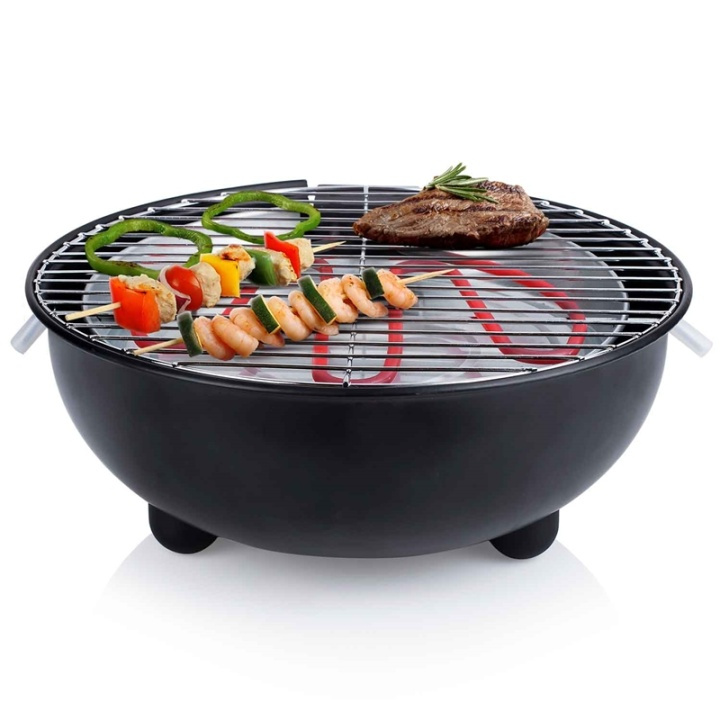 Tristar El-grill Ø30cm Bordsmodell ryhmässä KOTI, TALOUS JA PUUTARHA / Puutarhatuotteet / Grillit & grillitarvikkeet @ TP E-commerce Nordic AB (A13701)