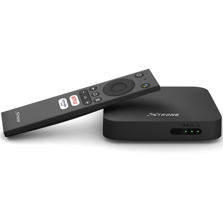 Strong SRT401 Android 4K TV-box Chrom ryhmässä KODINELEKTRONIIKKA / Ääni & Kuva / TV & Tarvikkeet / Smart-TV @ TP E-commerce Nordic AB (A13725)