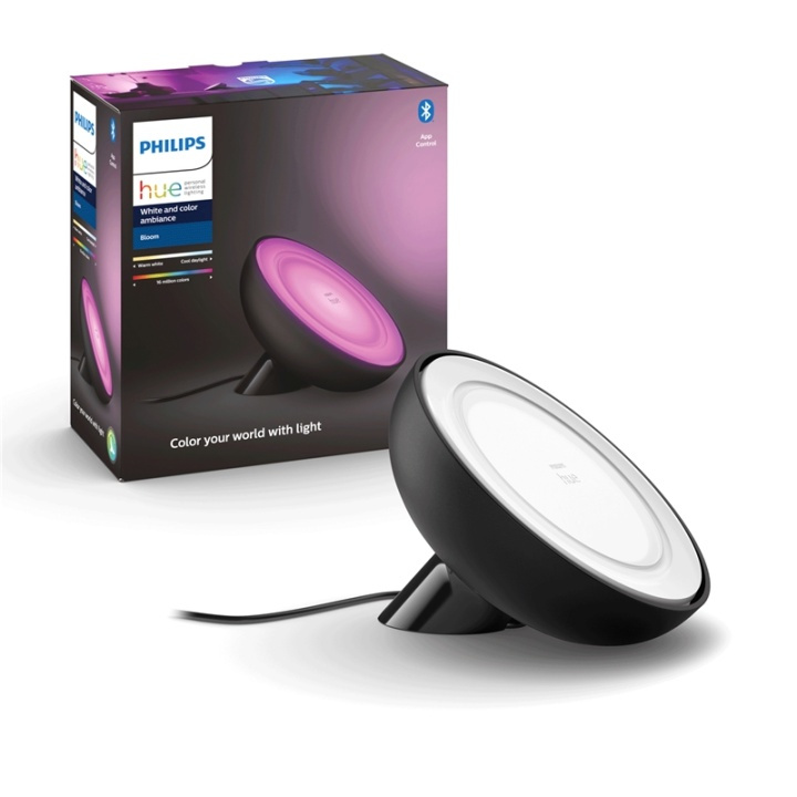 Philips Hue Bloom Color Bordslampa Sva ryhmässä KODINELEKTRONIIKKA / Valaistus / Pöytälamput @ TP E-commerce Nordic AB (A13820)