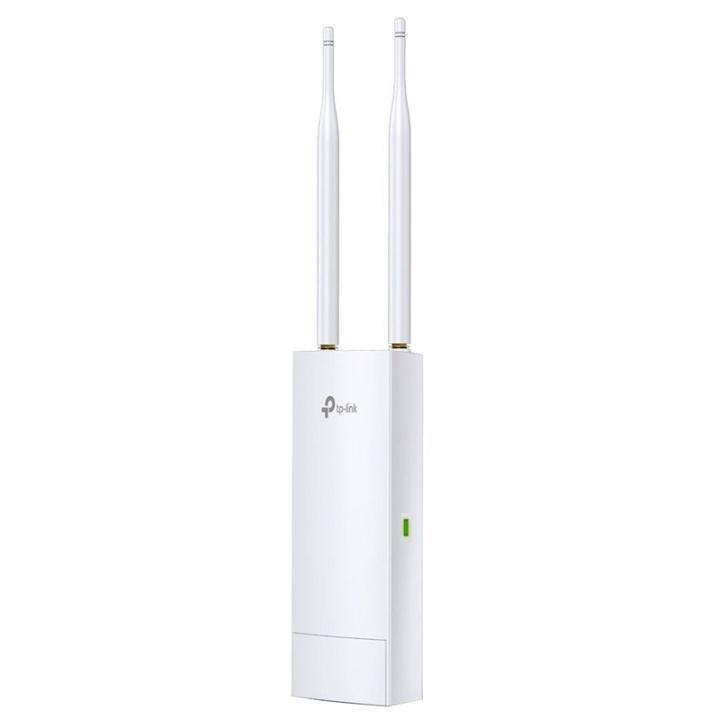 TP-LINK EAP110-Outdoor 300 Mbit/s Vit Strömförsörjning via Ethernet (PoE) stöd ryhmässä TIETOKOONET & TARVIKKEET / Verkko / Wifi-vahvistimet @ TP E-commerce Nordic AB (A13919)