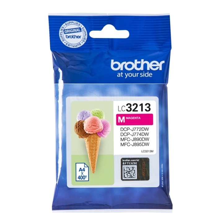 Brother LC-3213M bläckpatroner Original Hög (XL) avkastning Magenta ryhmässä TIETOKOONET & TARVIKKEET / Tulostimet & Tarvikkeet / Musteet ja väriaineet / Mustepatruunat / Brother @ TP E-commerce Nordic AB (A14014)