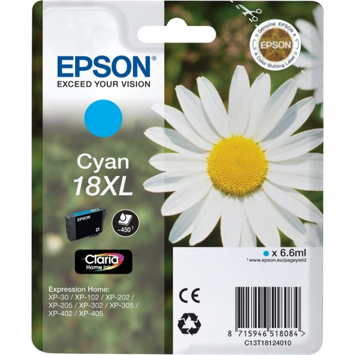 Epson Daisy Claria Home-bläckserien ryhmässä TIETOKOONET & TARVIKKEET / Tulostimet & Tarvikkeet / Musteet ja väriaineet / Mustepatruunat / Epson @ TP E-commerce Nordic AB (A14066)