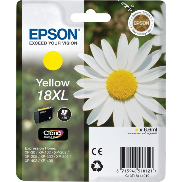 Epson Daisy Claria Home-bläckserien ryhmässä TIETOKOONET & TARVIKKEET / Tulostimet & Tarvikkeet / Musteet ja väriaineet / Mustepatruunat / Epson @ TP E-commerce Nordic AB (A14067)