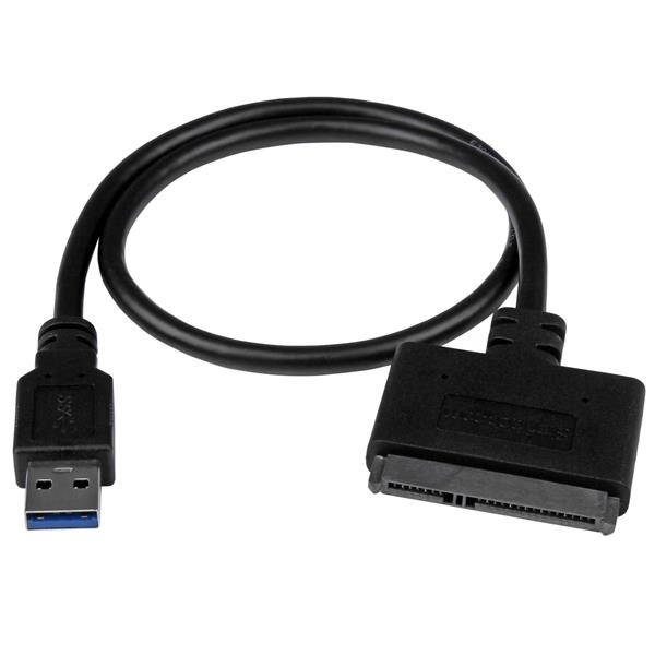 StarTech.com USB 3.1-kabeladapter (10 Gbps) för SATA-enheter ryhmässä TIETOKOONET & TARVIKKEET / Kaapelit & Sovittimet / Sisäinen / USB @ TP E-commerce Nordic AB (A14298)
