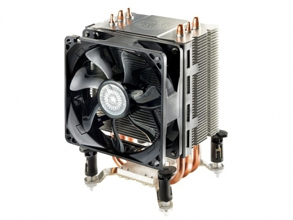 Cooler Master Hyper TX3 EVO Processor Kylare 9,2 cm Svart, Silver ryhmässä TIETOKOONET & TARVIKKEET / Tietokoneen komponentit / Jäähdytys / Prosessorijäähdytin @ TP E-commerce Nordic AB (A14362)