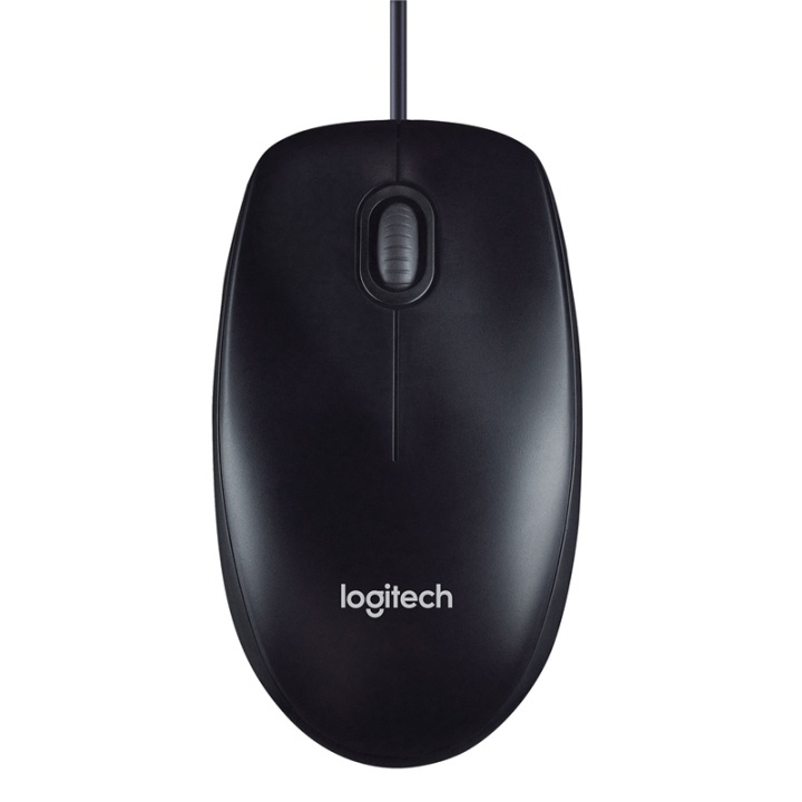 Logitech M100 datormöss Ambidextrous USB Type-A Optisk 1000 DPI ryhmässä TIETOKOONET & TARVIKKEET / Hiiret & Näppäimistöt / Hiiret / Langalliset @ TP E-commerce Nordic AB (A14422)