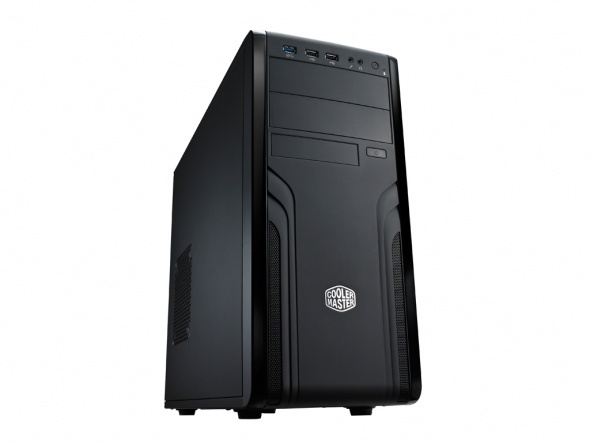 Cooler Master CM Force 500 Midi Tower Svart ryhmässä TIETOKOONET & TARVIKKEET / Tietokoneen komponentit / Asennuspohja @ TP E-commerce Nordic AB (A14501)