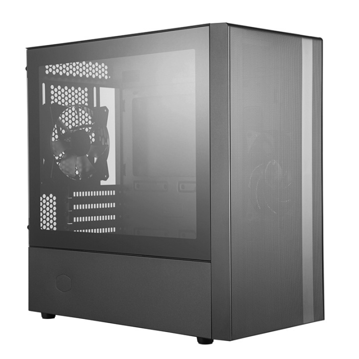 Cooler Master MasterBox NR400 Mini Tower Svart ryhmässä TIETOKOONET & TARVIKKEET / Tietokoneen komponentit / Asennuspohja @ TP E-commerce Nordic AB (A14523)