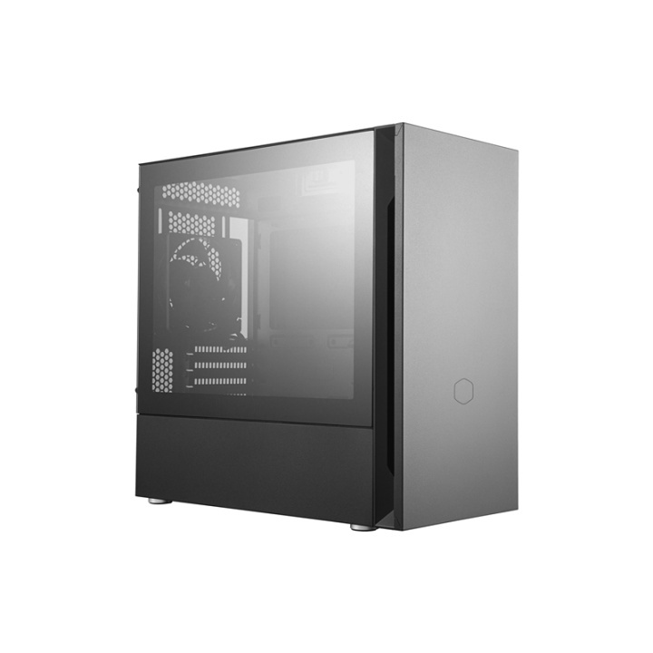 Cooler Master Silencio S400 Mini Tower Svart ryhmässä TIETOKOONET & TARVIKKEET / Tietokoneen komponentit / Asennuspohja @ TP E-commerce Nordic AB (A14533)