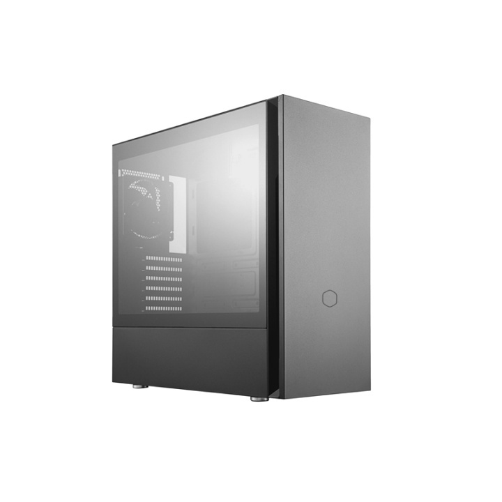 Cooler Master Silencio S600 Midi Tower Svart ryhmässä TIETOKOONET & TARVIKKEET / Tietokoneen komponentit / Asennuspohja @ TP E-commerce Nordic AB (A14535)