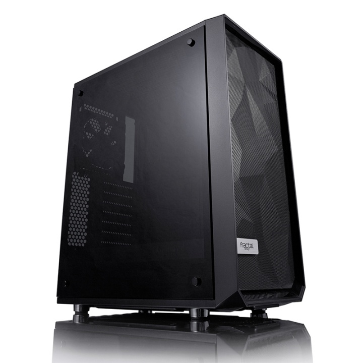 Fractal Design Meshify C Midi Tower Svart ryhmässä TIETOKOONET & TARVIKKEET / Tietokoneen komponentit / Asennuspohja @ TP E-commerce Nordic AB (A14546)