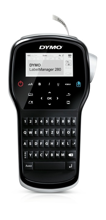 DYMO LabelManager T 280 QWERTZ ryhmässä TIETOKOONET & TARVIKKEET / Tulostimet & Tarvikkeet / Tulostimet / Tarratulostimet & Tarvikkeet / Kirjoitusvälineet & Tarvikkeet @ TP E-commerce Nordic AB (A14644)