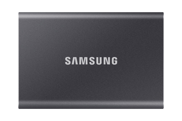 Samsung Portable SSD T7 500 GB Grå ryhmässä TIETOKOONET & TARVIKKEET / Tietokoneen komponentit / Kovalevyt / SSD @ TP E-commerce Nordic AB (A14724)