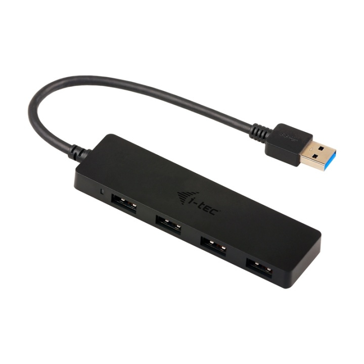 i-Tec USB 3.0 Slim Passive HUB Hub 4-portars USB ryhmässä TIETOKOONET & TARVIKKEET / Tietokonetarvikkeet / USB-telakat @ TP E-commerce Nordic AB (A14769)