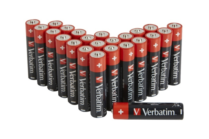 Verbatim Standardbatterier 24 x AAA / LR03 alkaliskt ryhmässä KODINELEKTRONIIKKA / Paristot & Laturit / Akut / AAA @ TP E-commerce Nordic AB (A14806)
