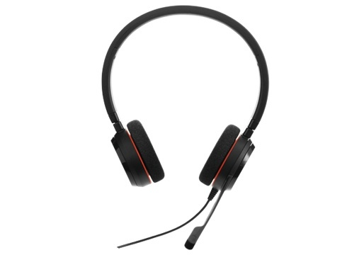 Jabra Evolve 20 MS Stereo Headset Huvudband USB Type-A Svart ryhmässä TIETOKOONET & TARVIKKEET / Tietokonetarvikkeet / Kuulokkeet @ TP E-commerce Nordic AB (A14845)