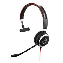 Jabra EVOLVE 40 Headset Huvudband 3,5 mm kontakt Svart, Silver ryhmässä TIETOKOONET & TARVIKKEET / Tietokonetarvikkeet / Kuulokkeet @ TP E-commerce Nordic AB (A14854)