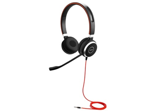 Jabra EVOLVE 40 Stereo Headset Huvudband Svart ryhmässä TIETOKOONET & TARVIKKEET / Tietokonetarvikkeet / Kuulokkeet @ TP E-commerce Nordic AB (A14857)