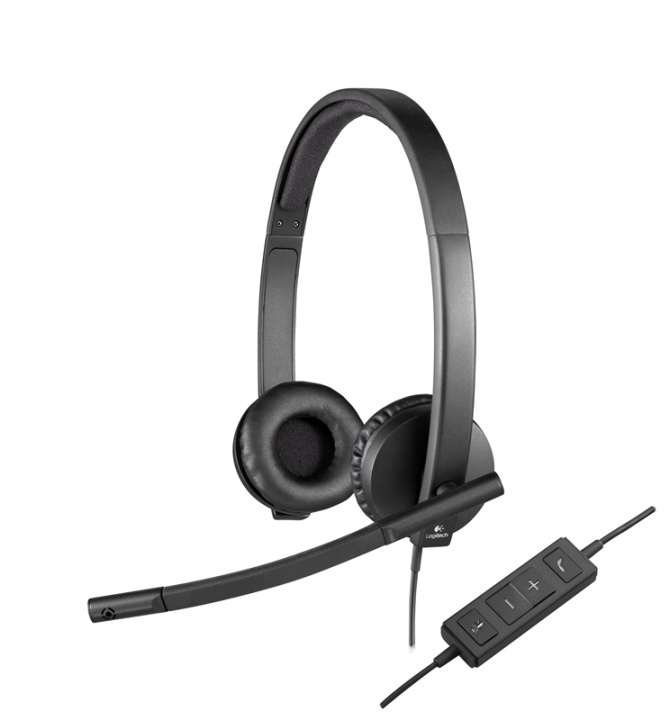 Logitech H570e Headset Huvudband Svart ryhmässä TIETOKOONET & TARVIKKEET / Tietokonetarvikkeet / Kuulokkeet @ TP E-commerce Nordic AB (A14875)