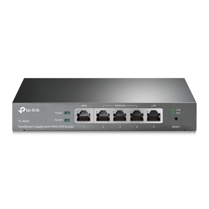 TP-LINK TL-R605 kabelansluten router 10 Gigabit Ethernet, 100 Gigabit Ethernet S ryhmässä TIETOKOONET & TARVIKKEET / Verkko / Reititin @ TP E-commerce Nordic AB (A14985)