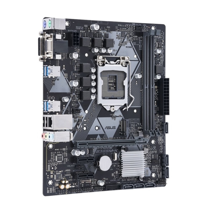 ASUS Prime B365M-K Intel B365 LGA 1151 (uttag H4) micro ATX ryhmässä TIETOKOONET & TARVIKKEET / Tietokoneen komponentit / Emolevyt @ TP E-commerce Nordic AB (A15138)