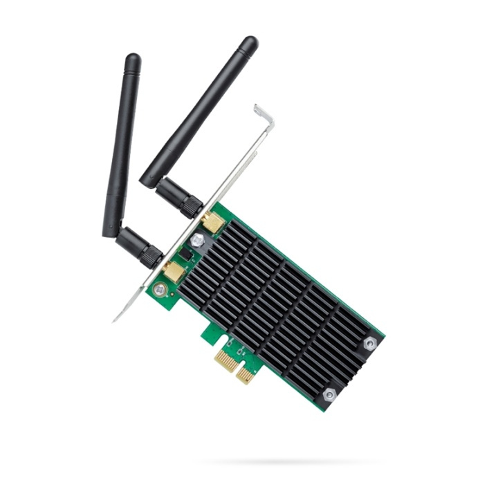 TP-LINK Archer T4E Intern WLAN 867 Mbit/s ryhmässä TIETOKOONET & TARVIKKEET / Verkko / Verkkokortti / PCI Express langaton @ TP E-commerce Nordic AB (A15248)