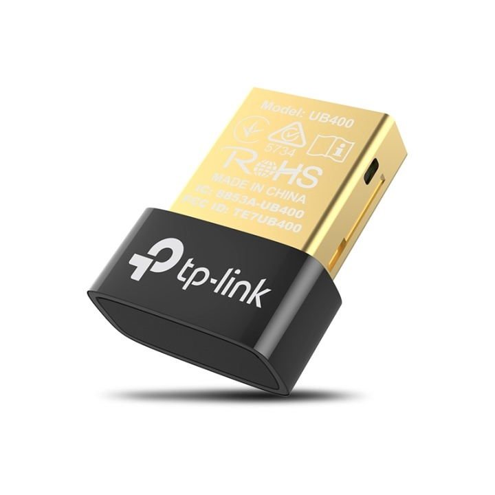 TP-Link UB400 Bluetooth 4.0 Adapter Nano (Black) ryhmässä TIETOKOONET & TARVIKKEET / Tietokonetarvikkeet / Bluetooth-sovittimet @ TP E-commerce Nordic AB (A15265)