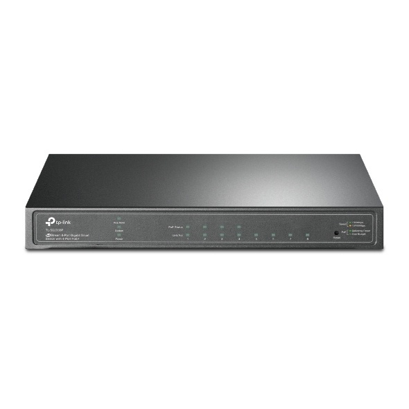 TP-LINK TL-SG2008P nätverksswitchar hanterad Gigabit Ethernet (10/100/1000) Strö ryhmässä TIETOKOONET & TARVIKKEET / Verkko / Kytkimet @ TP E-commerce Nordic AB (A15280)