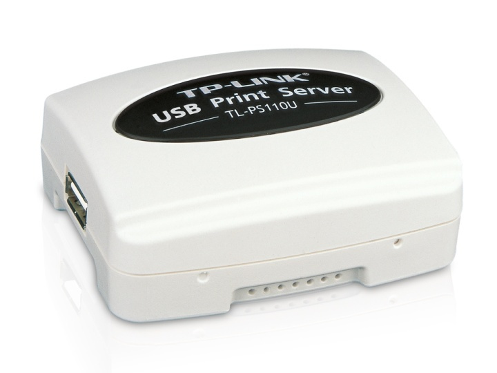 TP-LINK TL-PS110U skrivarservrar Ethernet LAN Vit ryhmässä TIETOKOONET & TARVIKKEET / Verkko / Tulostuspalvelimet @ TP E-commerce Nordic AB (A15406)