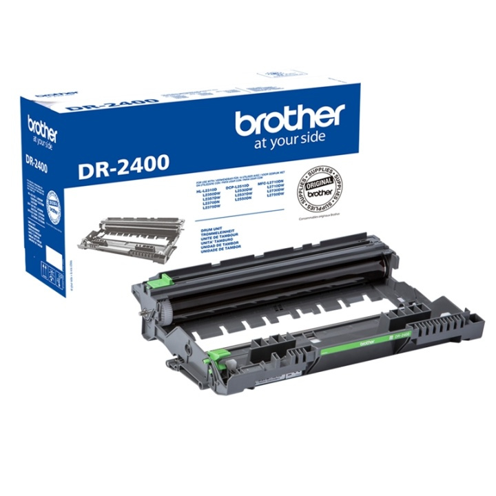 Brother DR-2400 skrivartrumma Original 1 styck ryhmässä TIETOKOONET & TARVIKKEET / Tulostimet & Tarvikkeet / Musteet ja väriaineet / Rummut / Brother @ TP E-commerce Nordic AB (A15412)