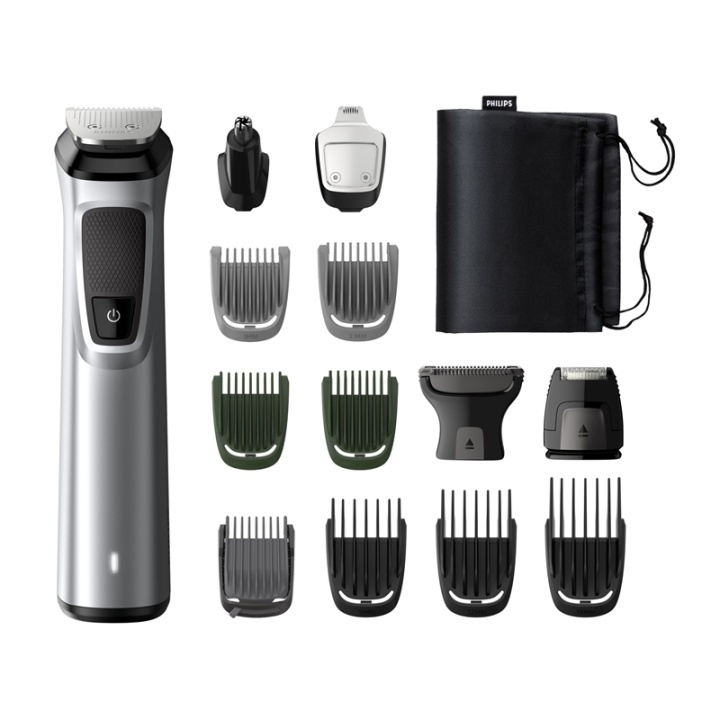 Philips MULTIGROOM Series 7000 14 verktyg, 14-i-1, ansikte, hår och kropp ryhmässä KAUNEUS JA TERVEYS / Hiukset &Stailaus / Sheivaus ja trimmaus / Hiustrimmerit @ TP E-commerce Nordic AB (A15429)