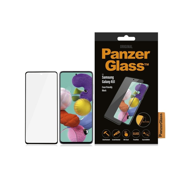 PanzerGlass 7216 Genomskinligt skärmskydd för Galaxy A51 1 styck ryhmässä ÄLYPUHELIMET JA TABLETIT / Puhelimen suojakotelo / Samsung @ TP E-commerce Nordic AB (A15460)