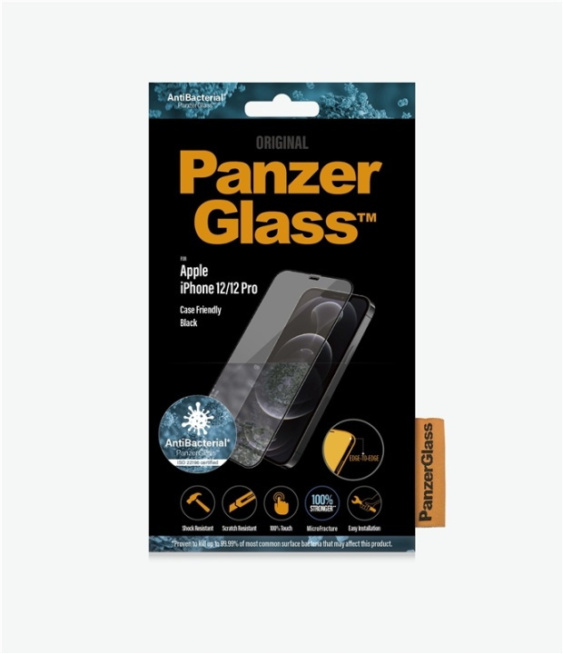 PanzerGlass 2711 skärmskydd Genomskinligt skärmskydd Apple 1 styck ryhmässä ÄLYPUHELIMET JA TABLETIT / Puhelimen suojakotelo / Apple / iPhone 12 / Näytönsuoja @ TP E-commerce Nordic AB (A15497)