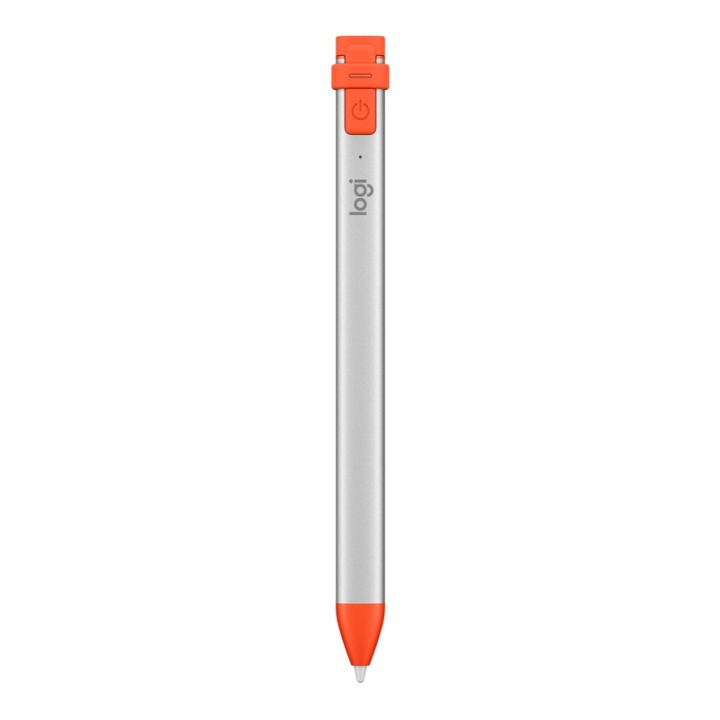 Logitech 914-000034 stylus-pennor 20 g Orange, Vit ryhmässä ÄLYPUHELIMET JA TABLETIT / Urheilu, koti ja vapaa-aika / Styluskynät @ TP E-commerce Nordic AB (A15584)