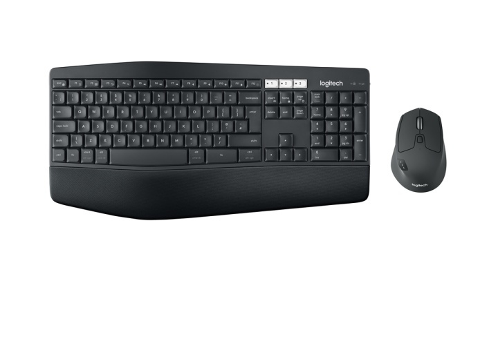 Logitech MK850 tangentbord Trådlös RF + Bluetooth QWERTY Nordiska språk Svart ryhmässä TIETOKOONET & TARVIKKEET / Hiiret & Näppäimistöt / Näppäimistöt / Langattomat @ TP E-commerce Nordic AB (A15634)