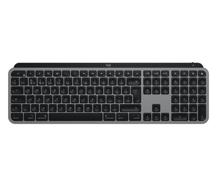 Logitech MX Keys tangentbord Trådlös RF + Bluetooth QWERTY Nordiska språk Gjuten ryhmässä TIETOKOONET & TARVIKKEET / Hiiret & Näppäimistöt / Näppäimistöt / Langattomat @ TP E-commerce Nordic AB (A15636)