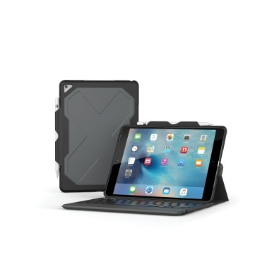 ZAGG Kestävä messenger Musta Bluetooth Nordic ryhmässä ÄLYPUHELIMET JA TABLETIT / Tabletin suojakotelo / Apple iPad @ TP E-commerce Nordic AB (A15662)