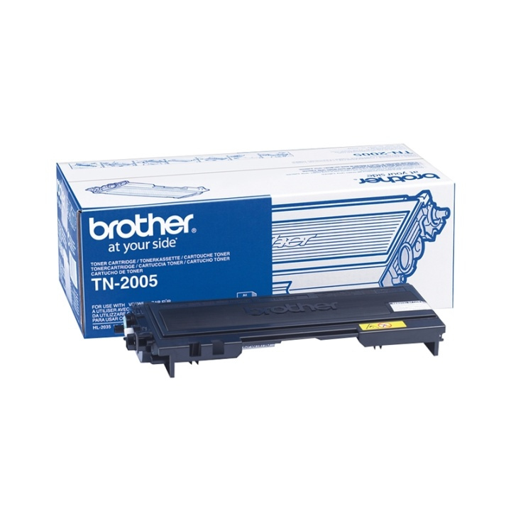 Brother TN-2005 Toner Cartridge Tonerkassett Original Svart ryhmässä TIETOKOONET & TARVIKKEET / Tulostimet & Tarvikkeet / Musteet ja väriaineet / Toner / Brother @ TP E-commerce Nordic AB (A15683)