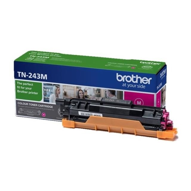 Brother TN-243M Tonerkassett 1 styck Original Magenta ryhmässä TIETOKOONET & TARVIKKEET / Tulostimet & Tarvikkeet / Musteet ja väriaineet / Toner / Brother @ TP E-commerce Nordic AB (A15702)