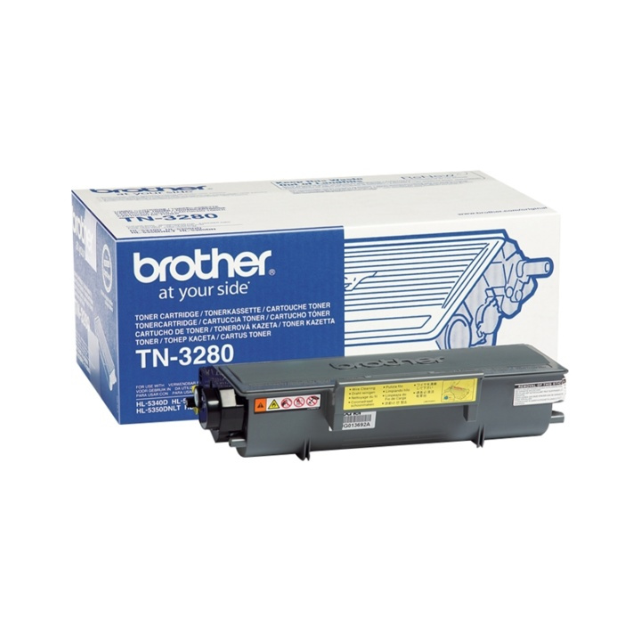 Brother TN-3280 Tonerkassett 1 styck Original Svart ryhmässä TIETOKOONET & TARVIKKEET / Tulostimet & Tarvikkeet / Musteet ja väriaineet / Toner / Brother @ TP E-commerce Nordic AB (A15723)