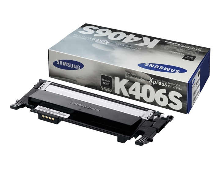 Samsung CLT-K406S Tonerkassett 1 styck Original Svart ryhmässä TIETOKOONET & TARVIKKEET / Tulostimet & Tarvikkeet / Musteet ja väriaineet / Toner / Samsung @ TP E-commerce Nordic AB (A15820)