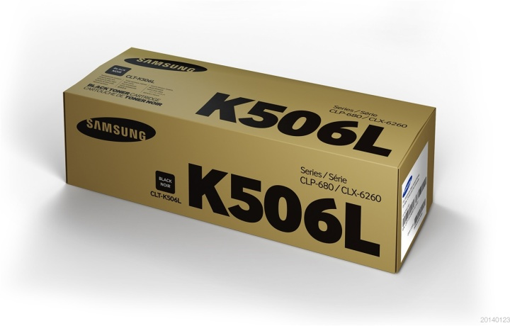 Samsung CLT-K506L Tonerkassett 1 styck Original Svart ryhmässä TIETOKOONET & TARVIKKEET / Tulostimet & Tarvikkeet / Musteet ja väriaineet / Toner / Samsung @ TP E-commerce Nordic AB (A15821)