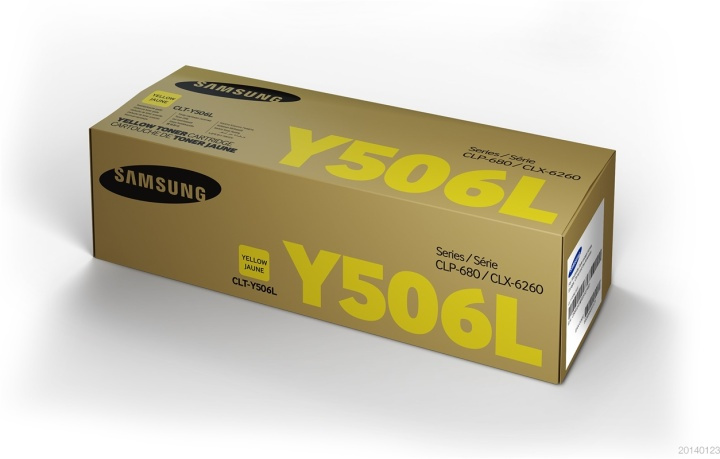 Samsung CLT-Y506L Tonerkassett 1 styck Original Gul ryhmässä TIETOKOONET & TARVIKKEET / Tulostimet & Tarvikkeet / Musteet ja väriaineet / Toner / Samsung @ TP E-commerce Nordic AB (A15823)