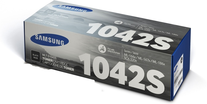 Samsung MLT-D1042S Tonerkassett 1 styck Original Svart ryhmässä TIETOKOONET & TARVIKKEET / Tulostimet & Tarvikkeet / Musteet ja väriaineet / Toner / Samsung @ TP E-commerce Nordic AB (A15825)