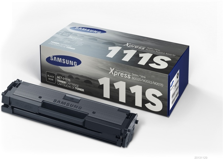 Samsung MLT-D111S Tonerkassett 1 styck Original Svart ryhmässä TIETOKOONET & TARVIKKEET / Tulostimet & Tarvikkeet / Musteet ja väriaineet / Toner / Samsung @ TP E-commerce Nordic AB (A15826)