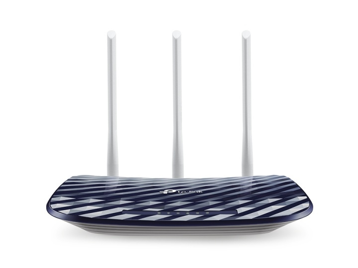 TP-LINK AC750 trådlös router Snabb Ethernet Dual-band (2,4 GHz / 5 GHz) Svart, V ryhmässä TIETOKOONET & TARVIKKEET / Verkko / Reititin @ TP E-commerce Nordic AB (A15914)